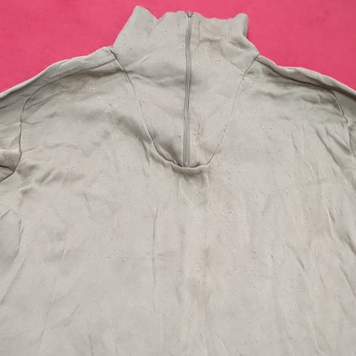 Large '90s Brown Cold Weather Poly-Pro Top Good Condition (fa04-DEC174)