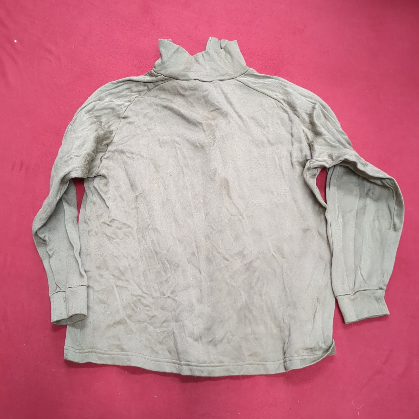 Large '90s Brown Cold Weather Poly-Pro Top Good Condition (fa04-DEC174)