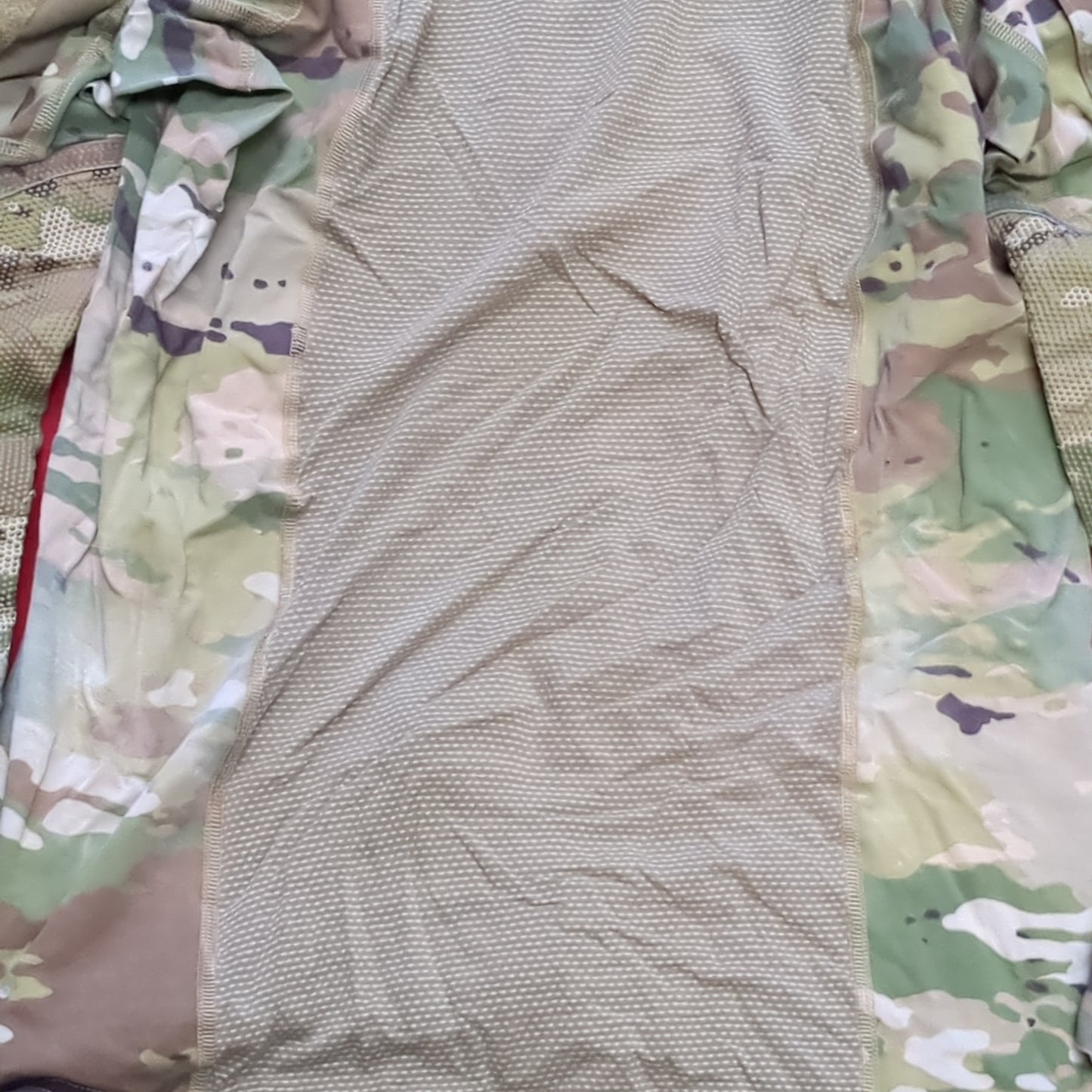 US Army Medium 1/4 Quarter Zip Type 2 Combat OCP Multicam FRAC Top Shirt Good Condition (fa09-DEC188)