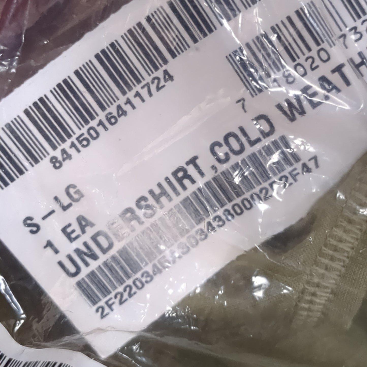 NOS SET of US Army Coyote Small Long Silks Gen III Level 1 Cold Weather Top Bottom (fa08-JAN40)