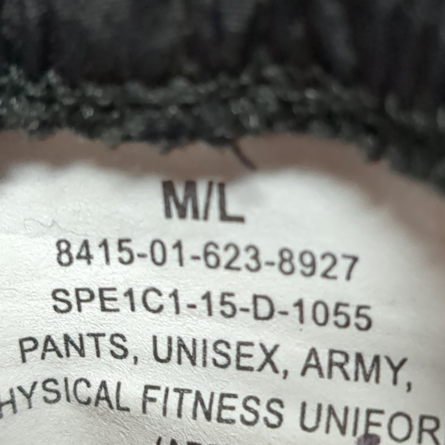 SET of APFU PT Medium Long Jacket Pants Black Gold Cold Weather Excellent Condition (fb14-JAN54)