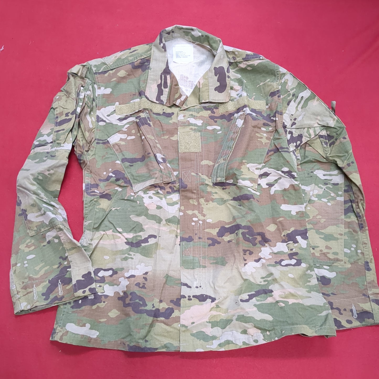 US Army SMALL REGULAR Traditional OCP Uniform Top Good Condition (ocp1- fa19-JAN60)