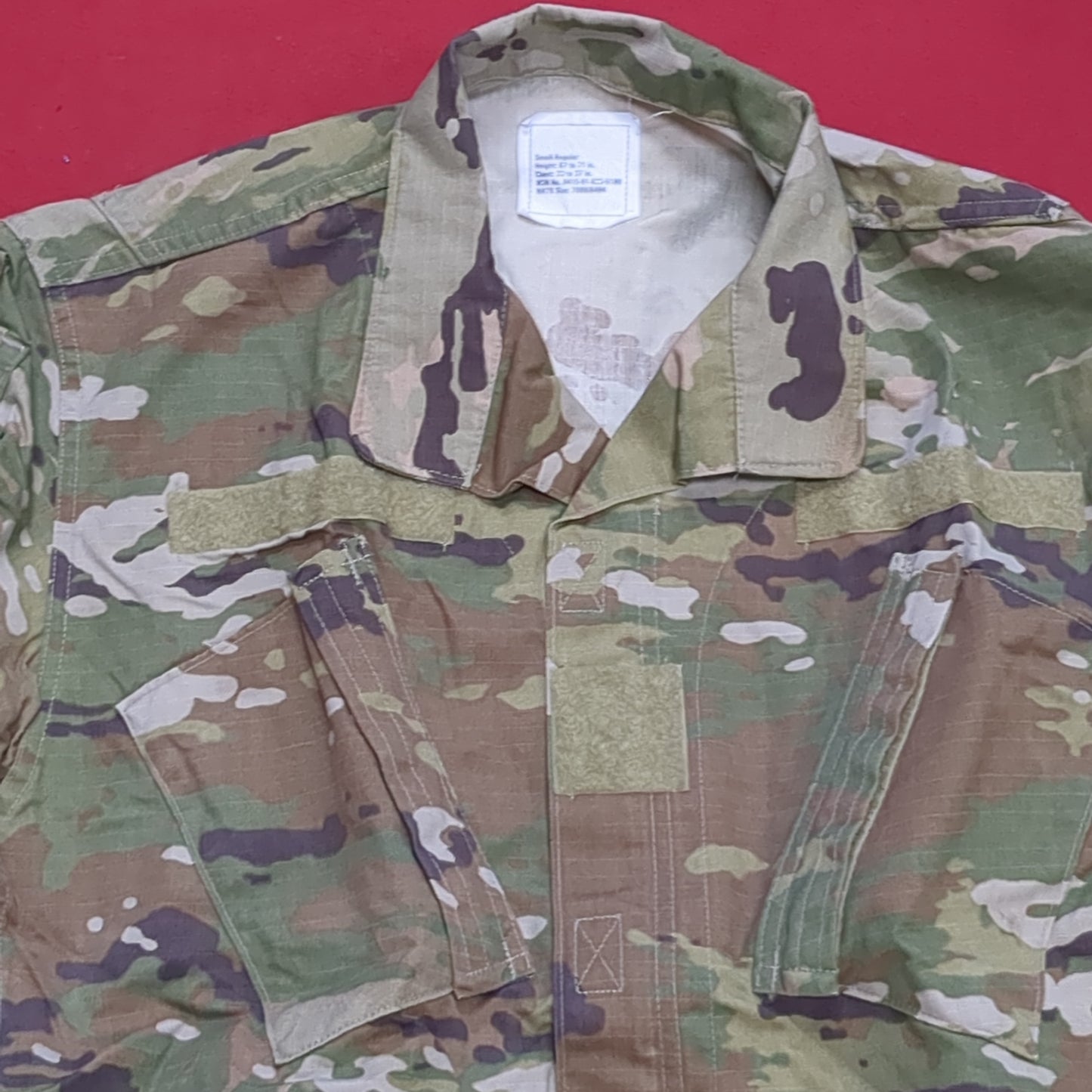 US Army SMALL REGULAR Traditional OCP Uniform Top Good Condition (ocp1- fa19-JAN60)