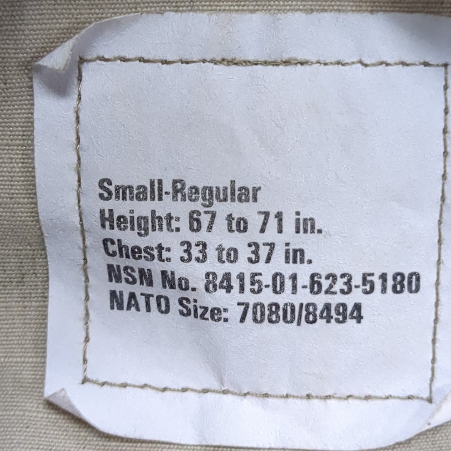 US Army SMALL REGULAR Traditional OCP Uniform Top Good Condition (ocp1- fa19-JAN60)