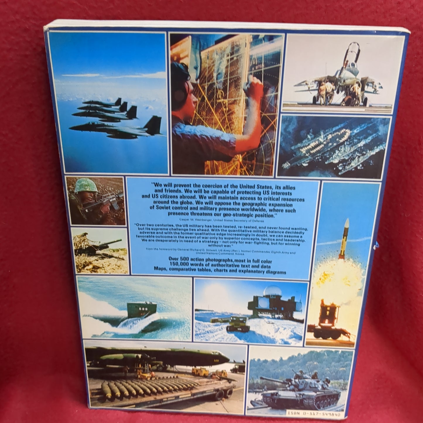 BOOK - U.S. WAR MACHINE ENCYCLOPEDIA OF MILITARY EQUIPMENT & STRATEGY (BOX43)
