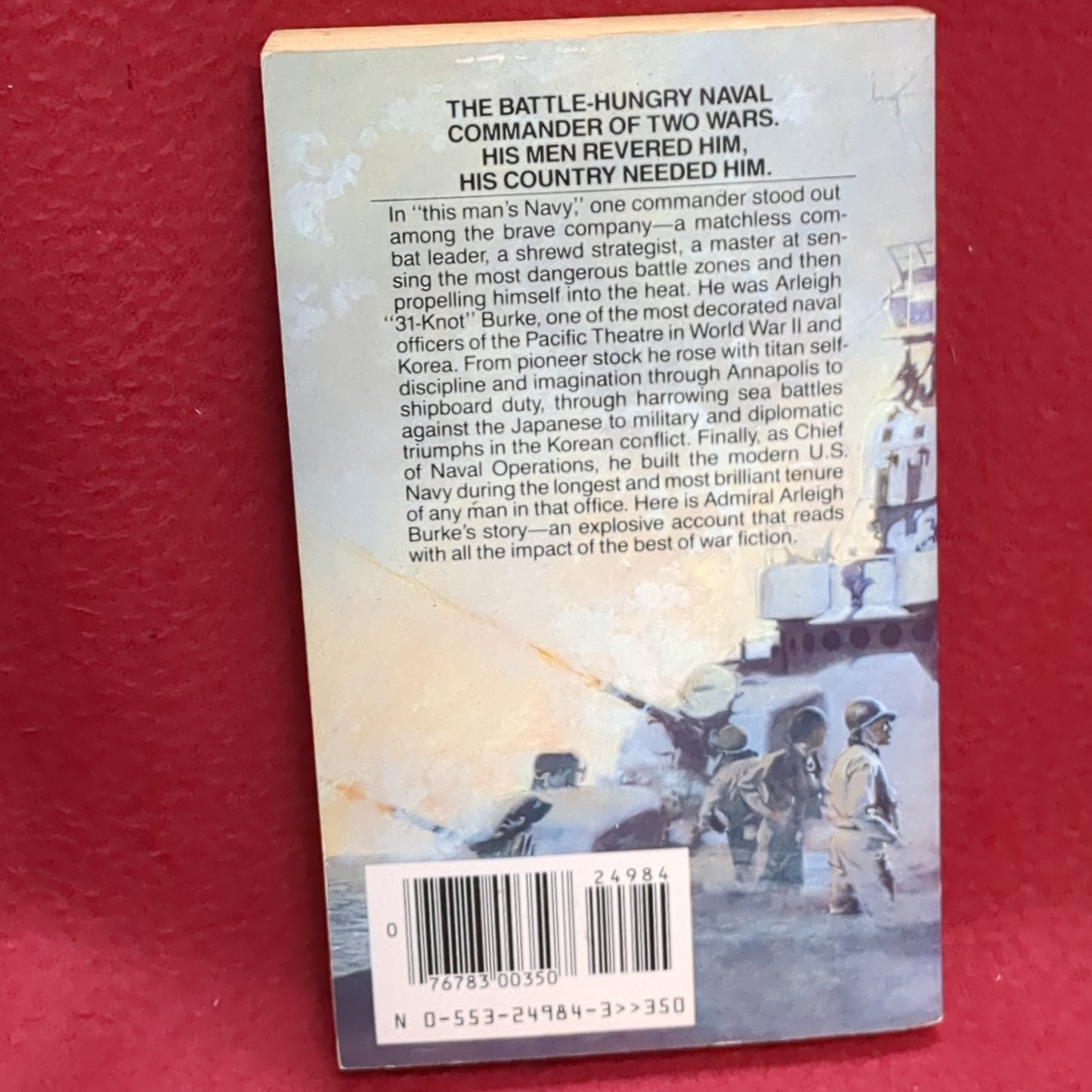 BOOK ADMIRAL ARLEIGH (31-KNOT) BURKE (BOX44)