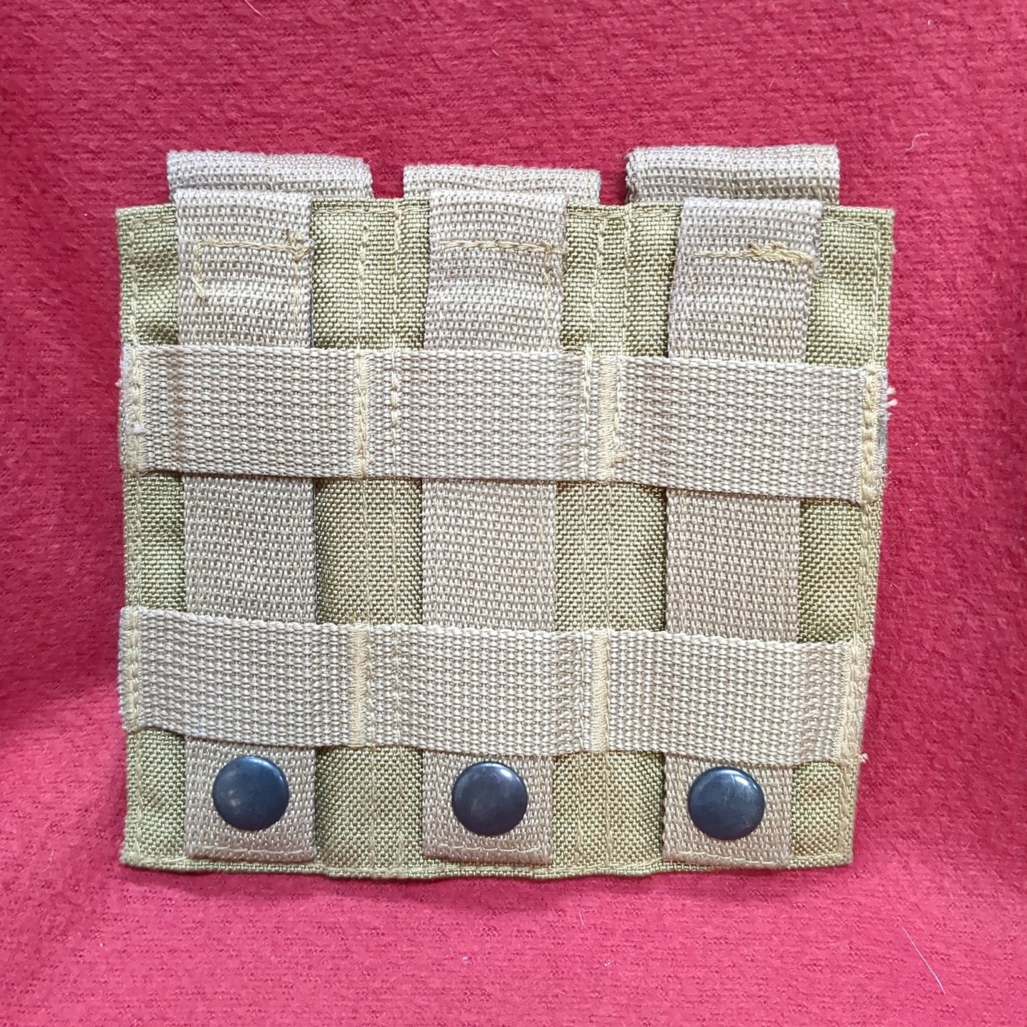 Tactical Operators T.O.P. Products Single three Mag Pouch 9mm Good Condition (ca07-JAN83)