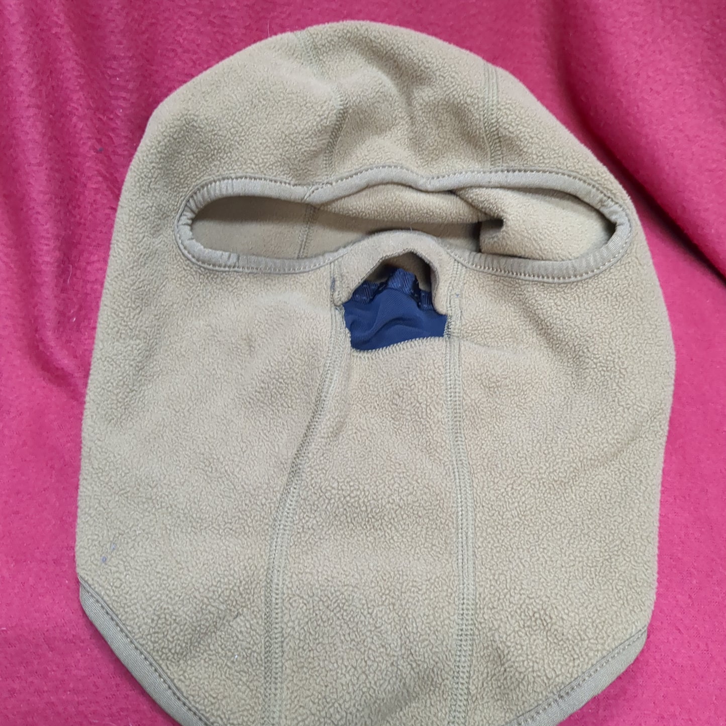 US Army Balaclava Cold Weather Medium WB FS Coyote Used (a16- da10-JAN87)