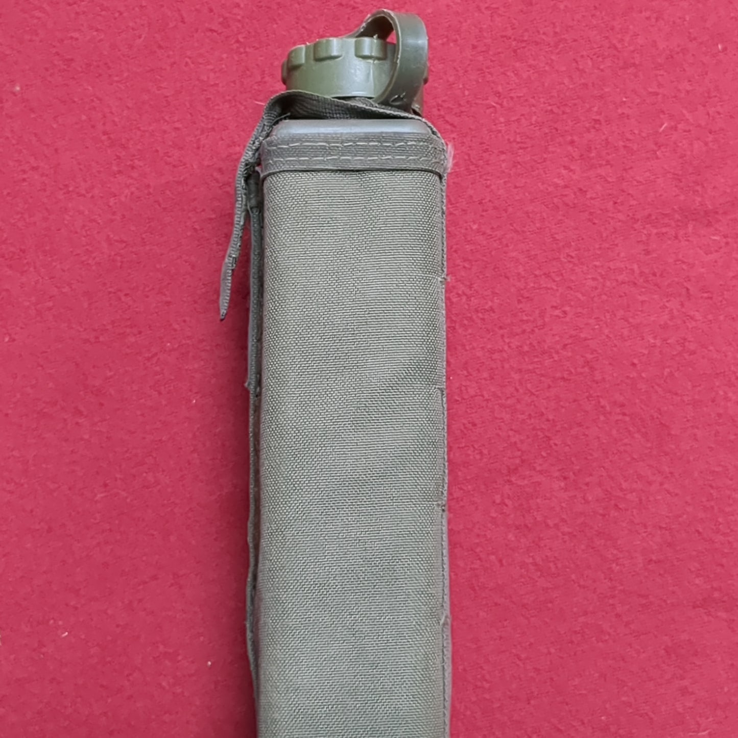 Israeli 1 Liter Plastic Canteen w/ Cover IDF Marked Good Condition (aa02-JAN99)