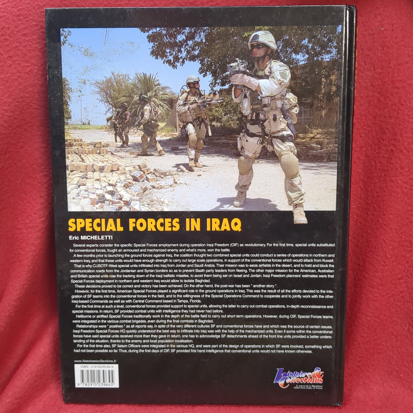 BOOK SPECIAL FORCES WAR AGAINST HUSSEIN (BOX47)