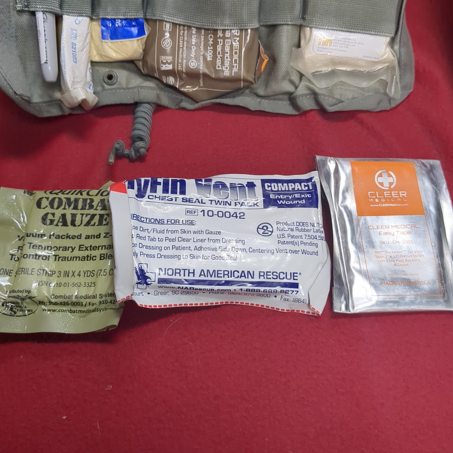 US Army Improved First Aid Kit (IFAK) ACU Pattern (ac07-JAN164)