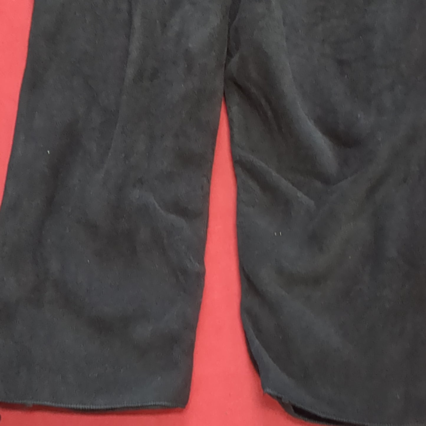 X-Large Long Black Bib Coveralls w/ Suspenders Cold Weather DSCP Good Condition (BA06-JAN183)