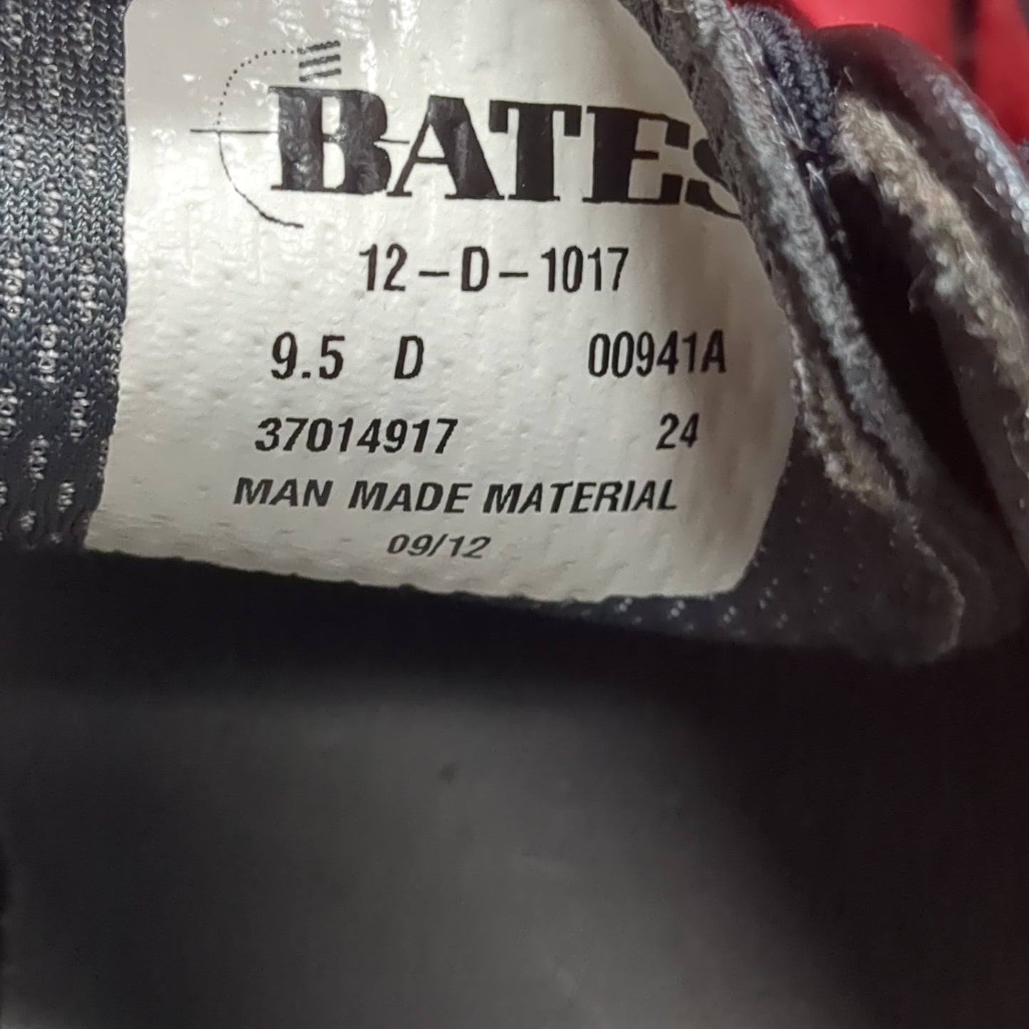 BATES Military High Gloss Black Oxford Dress Shoes Mens 9.5 USED (hc08-JAN200)