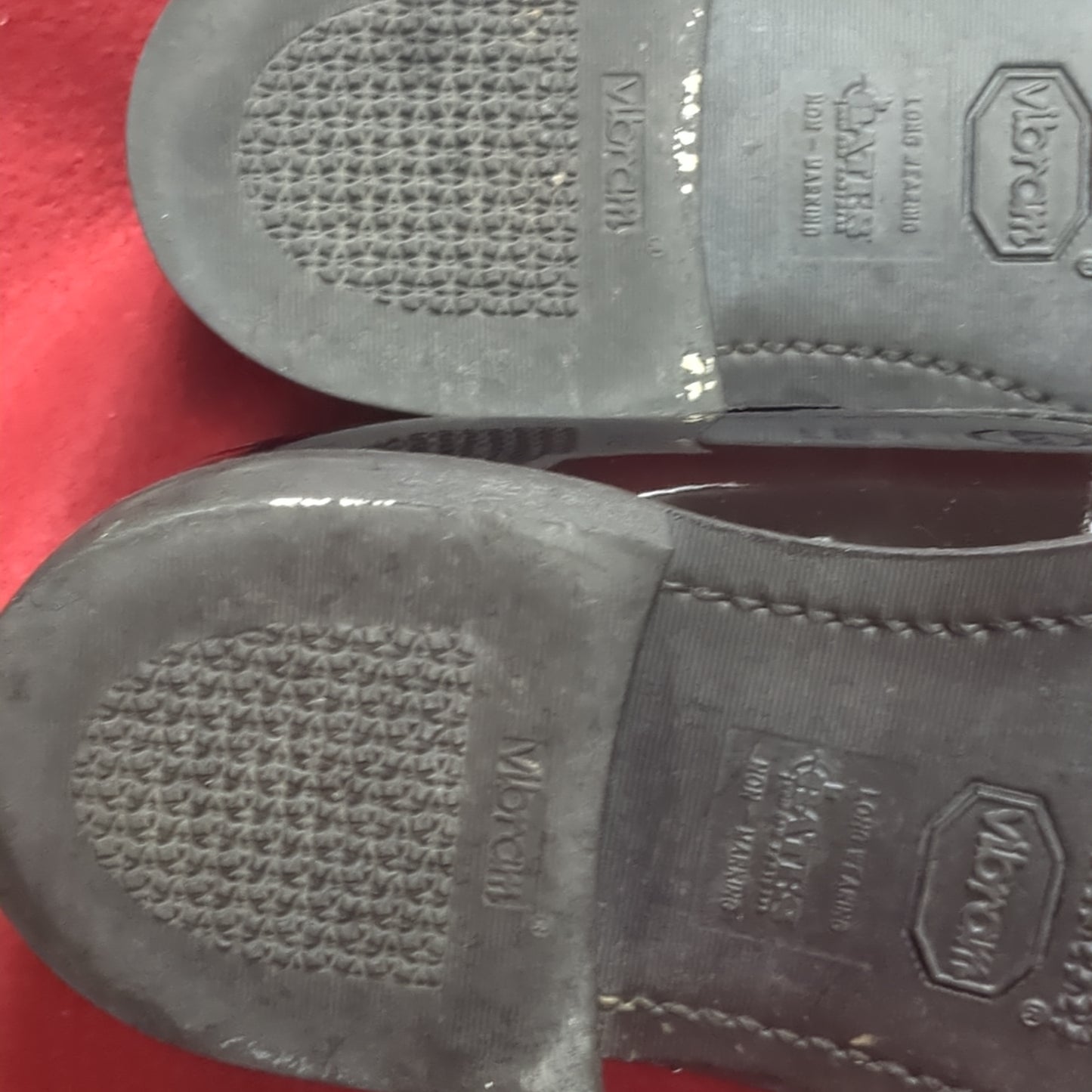 BATES Military High Gloss Black Oxford Dress Shoes Mens 9.5 USED (hc08-JAN200)