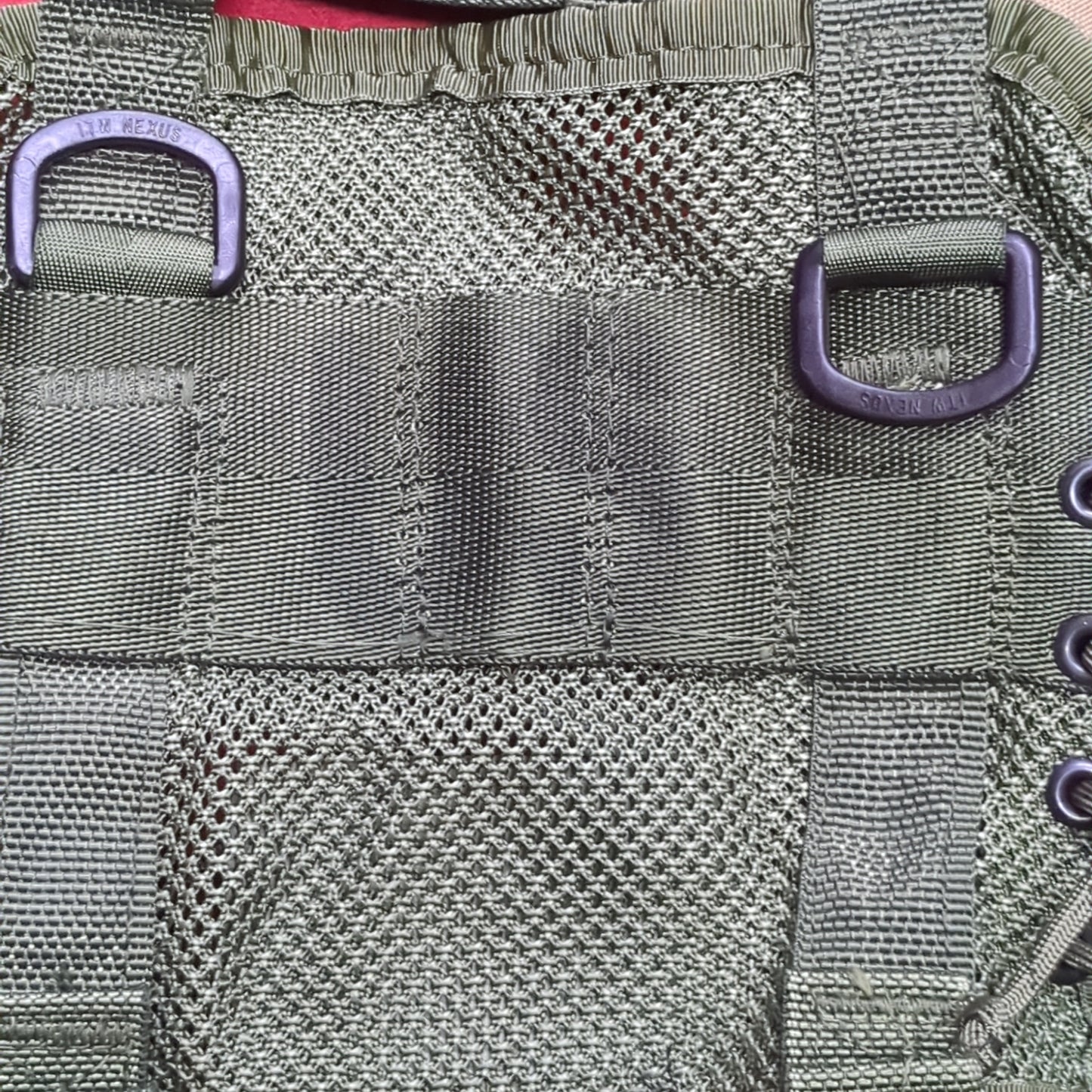 US Army Military Woodland Camouflage Enhanced Tactical Fighting Load Carrier FLC W/ Pouches Good Condition (eb10-FEB11)