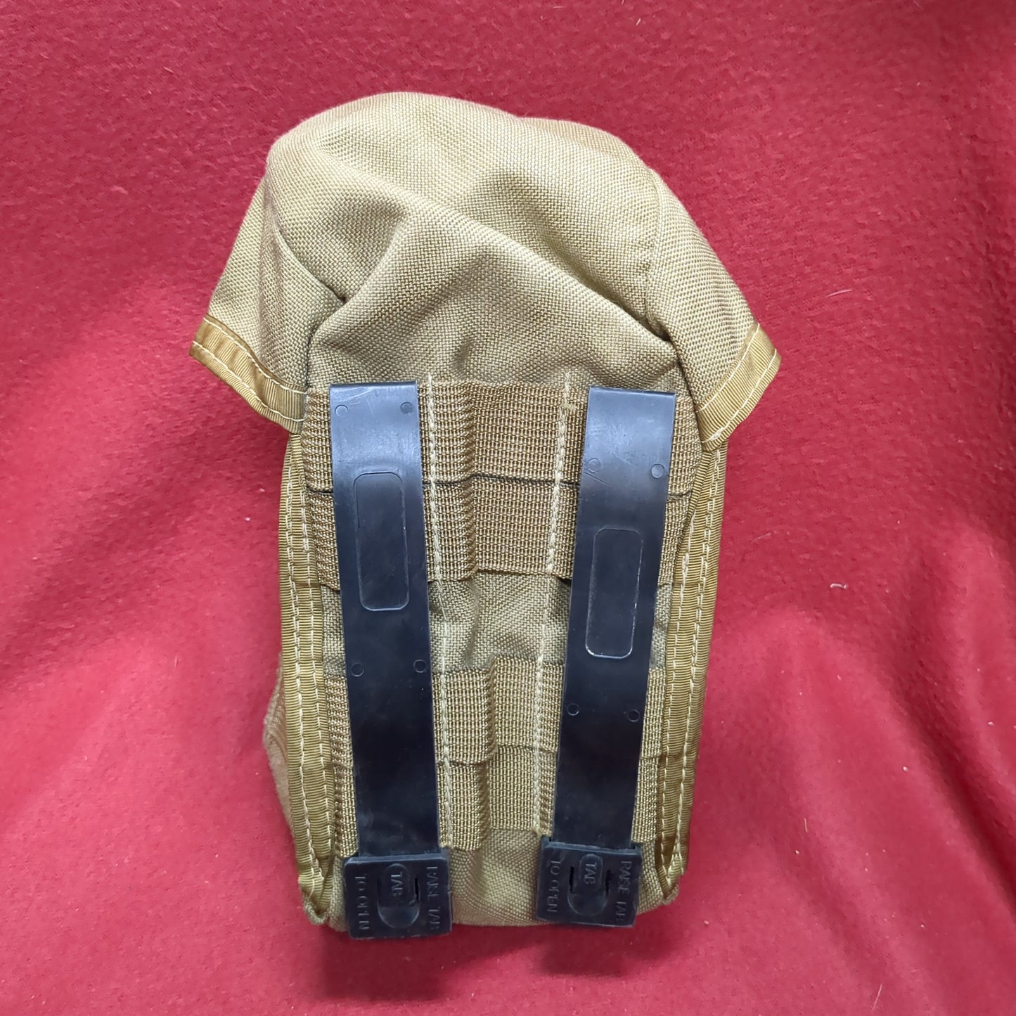 Large Multi-purpose/ Utility Pouch Coyote Brown Molle II Used (34cr-ca02-FEB31)