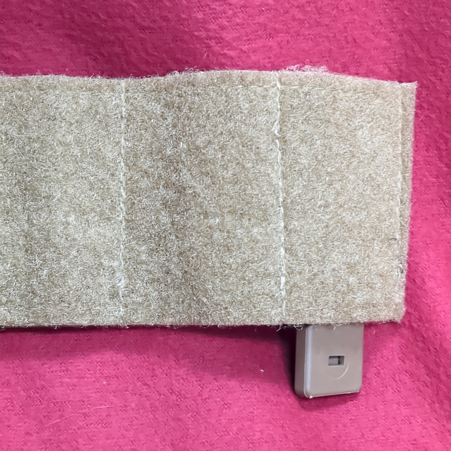 Tactical Tailor MOLLE Modular Badge/ID Patch Panel Coyote Brown Excellent Condition (34cr- ca2-FEB42)