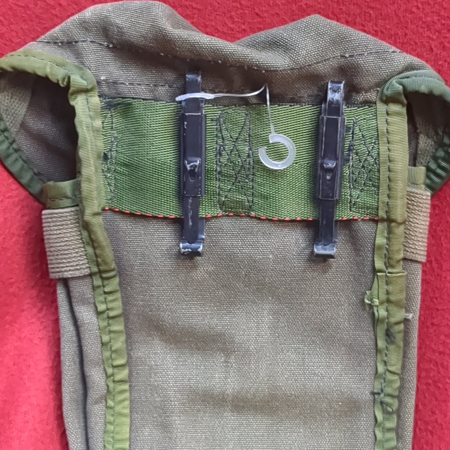 NOS RC 25 77 Radio Pouch Canvas Bag Utility (aa12-FEB76)