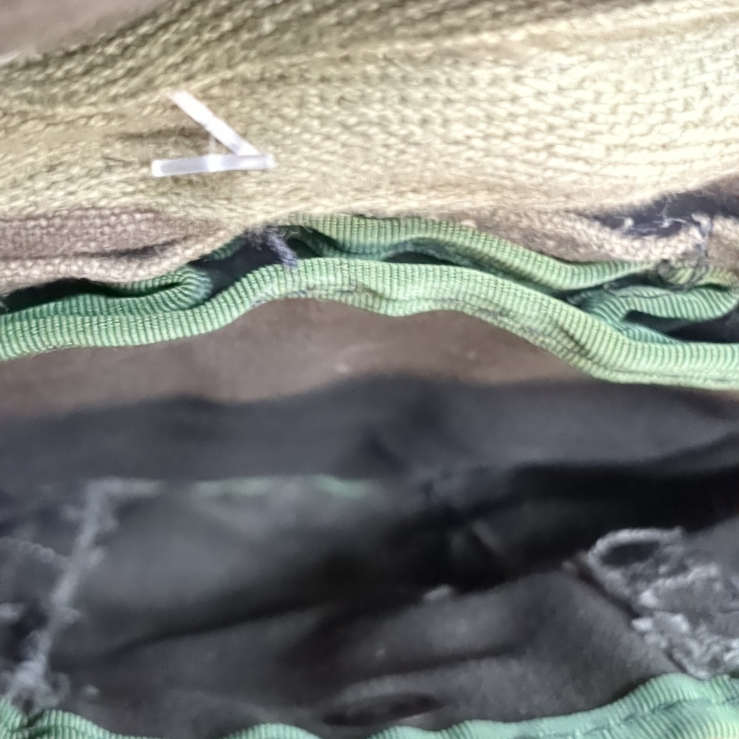 NOS RC 25 77 Radio Pouch Canvas Bag Utility (aa12-FEB76)