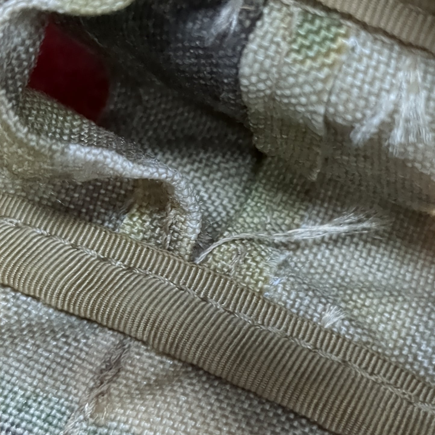 Tactical Tailor Horizontal Hydration Carrier Pack W/Malice Clips 100oz Used (34cr- ca2-FEB97)