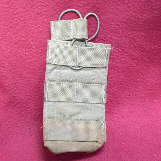 Single Molle Magazine M4 Coyote Pouch Used (34cr- ca2-FEB116)