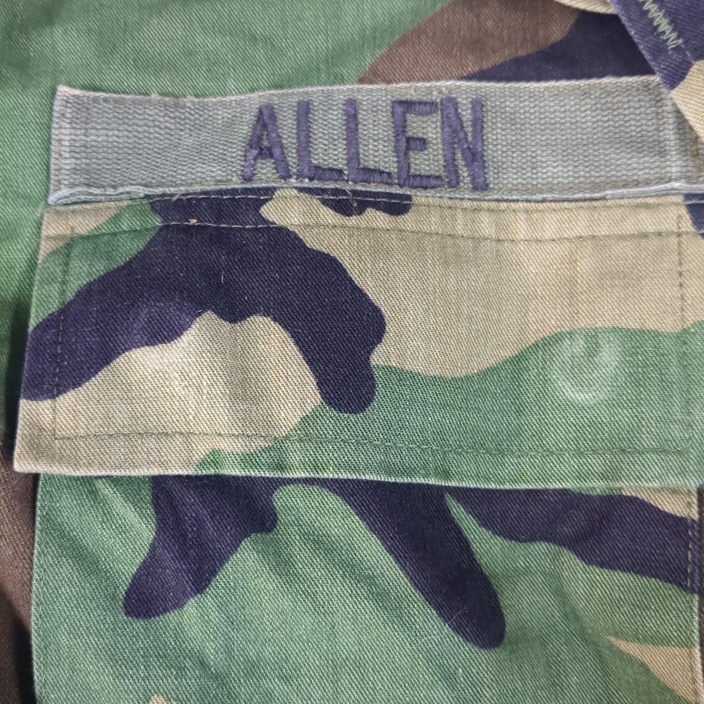 US Army MEDIUM X-LONG Uniform Top Cold Weather BDU Woodland Pattern Used (bdu2-FA13-FEB133)