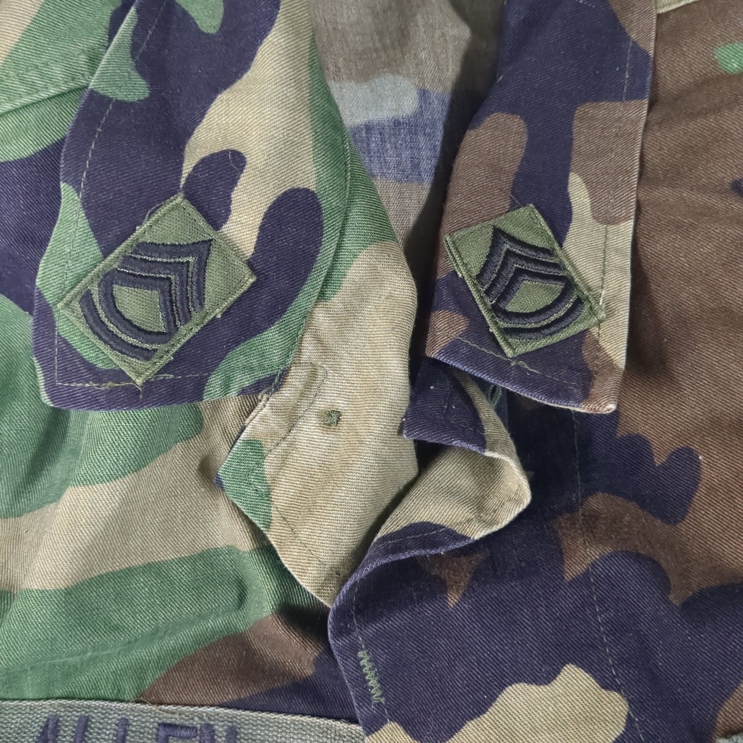 US Army MEDIUM X-LONG Uniform Top Cold Weather BDU Woodland Pattern Used (bdu2-FA13-FEB133)