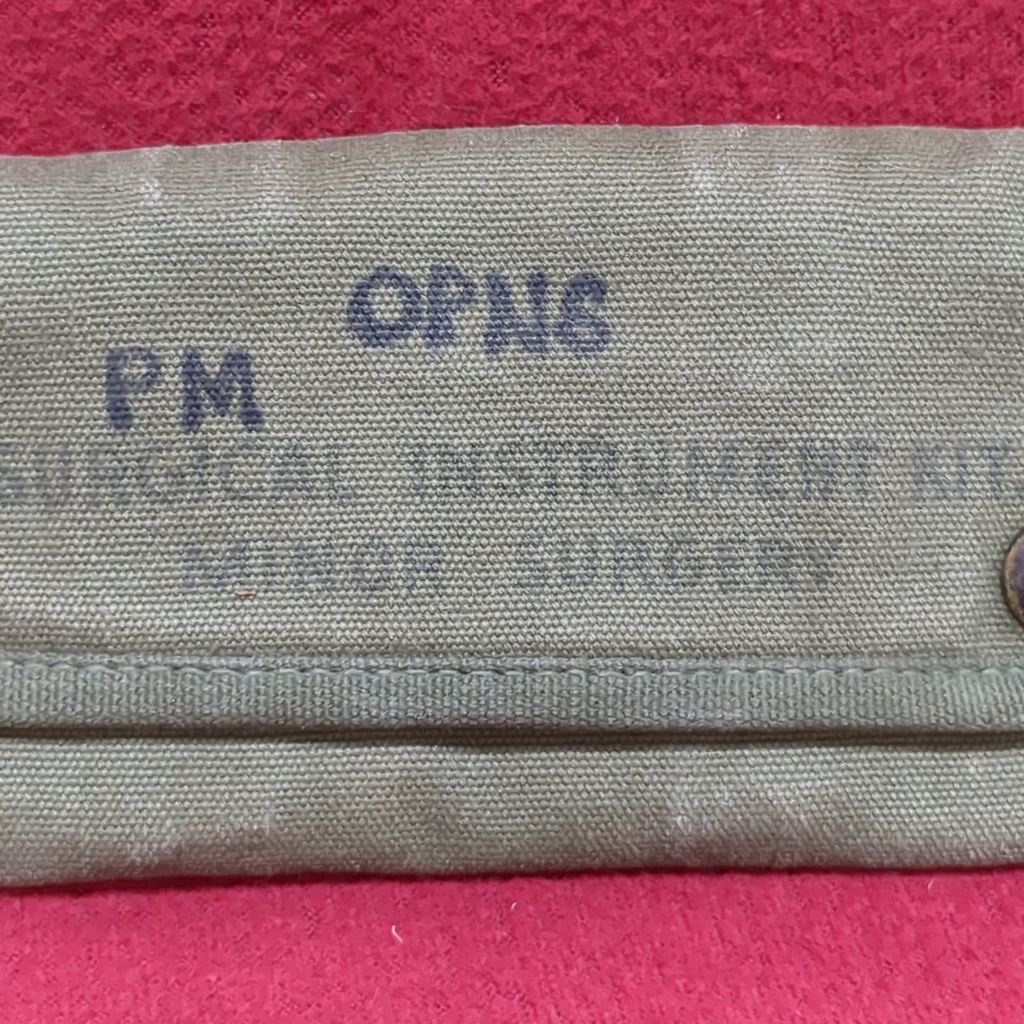 Vintage USA Army Surgical Instrument kit Minor Surgery Field Kit Used (ifak2-FEB155)