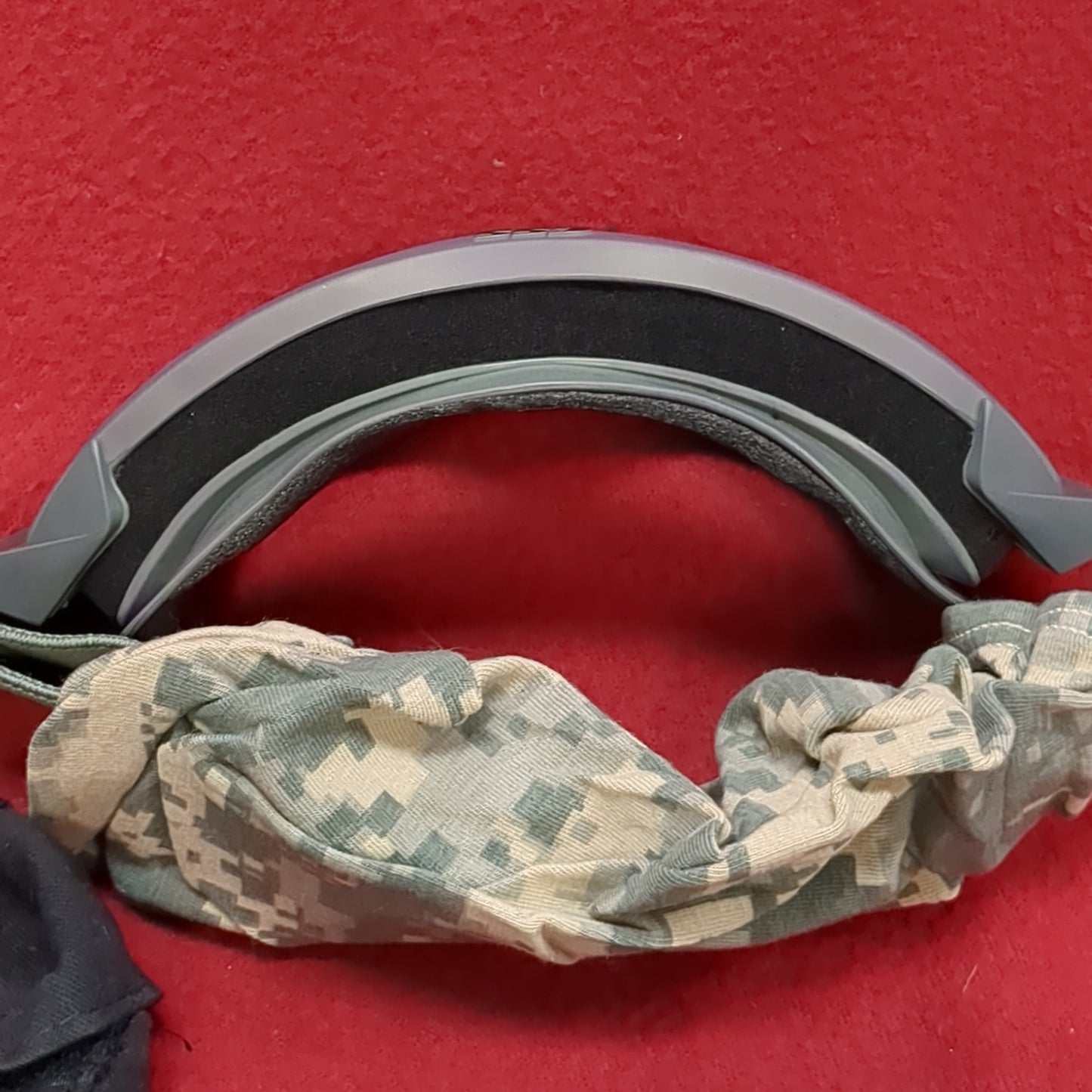 US Army ESS Sand Wind Goggles Tanker Profile NVG Foliage Green Case Clear Dark Frame Excellent Condition (cl2- (ab16-FEB156)