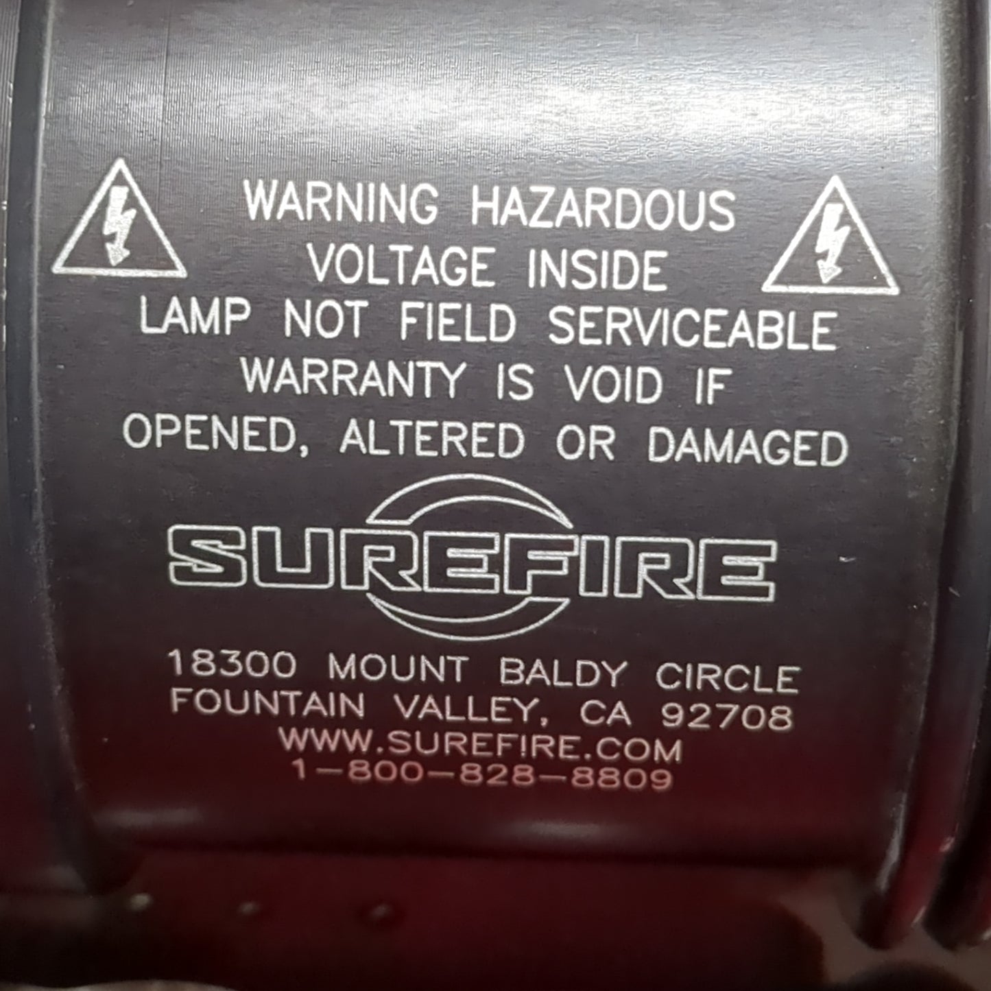 Surefire Hellfighter HID Heavy Gun Weaponlight – Search Light Excellent Condition (j09 ab02-FEB160)