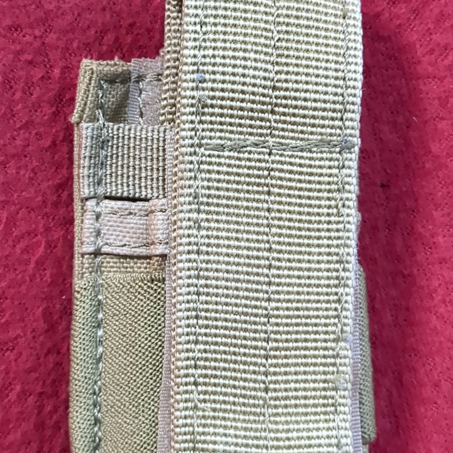 Condor Single Military Mag Pouch Coyote Tan Excellent Condition (34cr- ca2-FEB179)