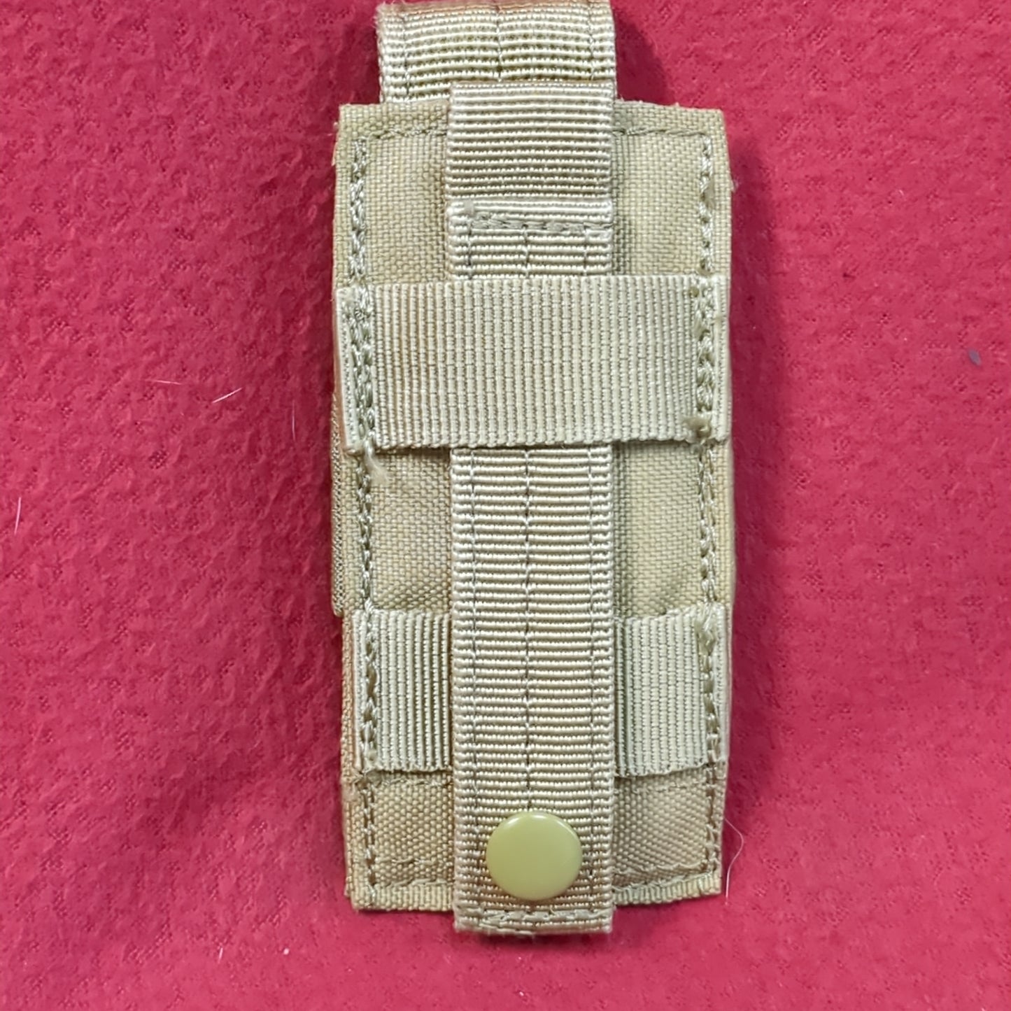 Condor Single Military Mag Pouch Coyote Tan Excellent Condition (34cr- ca2-FEB179)