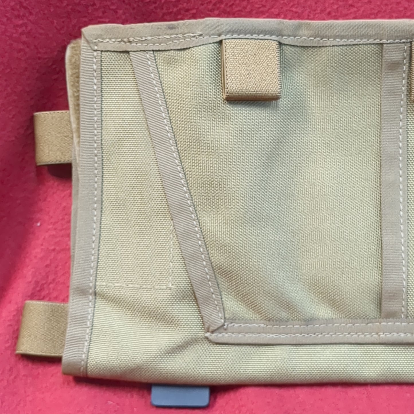 Zulu Visor Panel W/Benchmade Hook Coyote Tan Excellent Condition (34cr- ca2-FEB180)