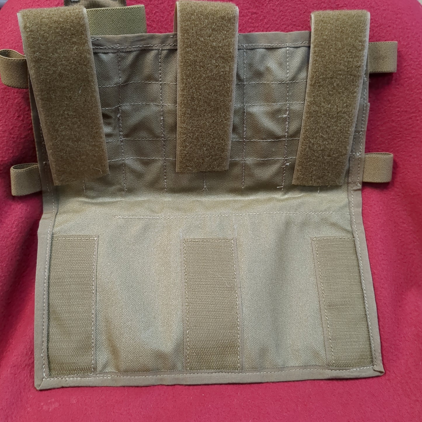 Zulu Visor Panel W/Benchmade Hook Coyote Tan Excellent Condition (34cr- ca2-FEB180)