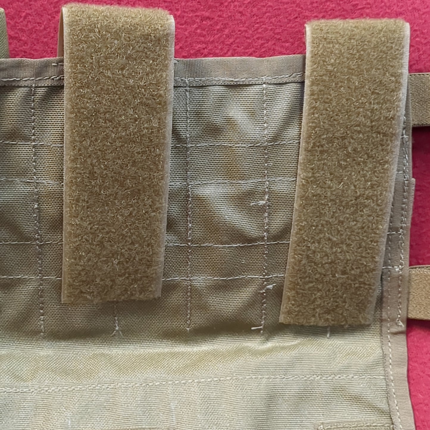 Zulu Visor Panel W/Benchmade Hook Coyote Tan Excellent Condition (34cr- ca2-FEB180)