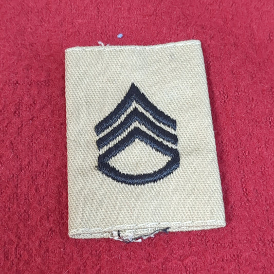 NOS US Army Gore-Tex E6 Staff Sergeant SSG Slip-On Rank Desert DCU Camouflage (WSA01-N)