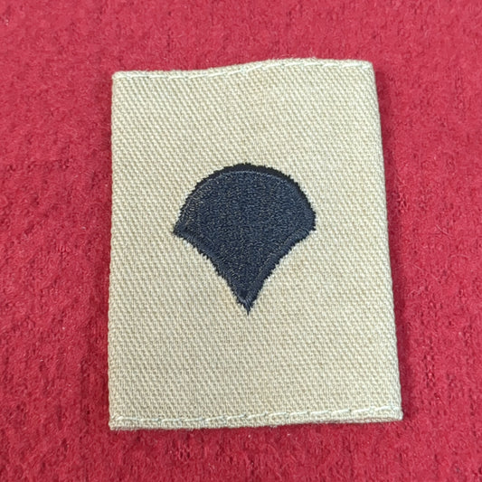 NOS US Army Gore-Tex E4 Specialist SPC Slip-On Rank Desert DCU Camouflage (WSA02-Z)