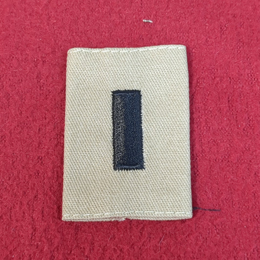 NOS US Army Gore-Tex First 1st Lieutenant 1LT Slip-On Rank Desert DCU Camouflage (WSA02-CA)