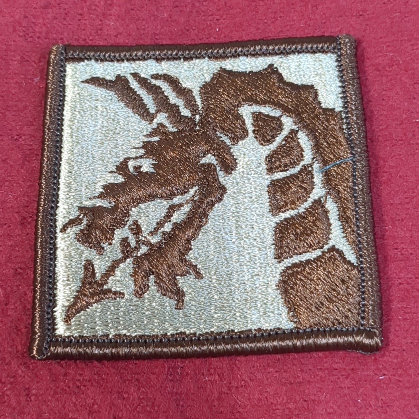 NOS US Army 18th Airborne Corps Sew on Patch Desert DCU Camouflage (WSA04-VA)