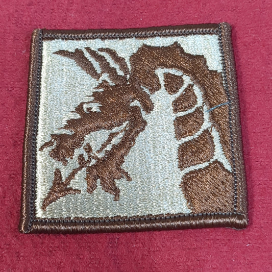 NOS US Army 18th Airborne Corps Sew on Patch Desert DCU Camouflage (WSA04-VA)