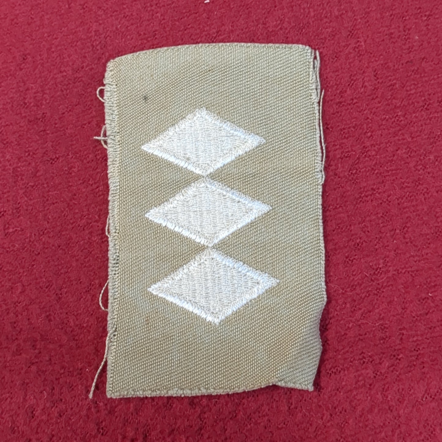 NOS US Army ROTC Cadet Colonel C/Col Rank Sew on Patch Desert DCU Camouflage (WSA05-KB)