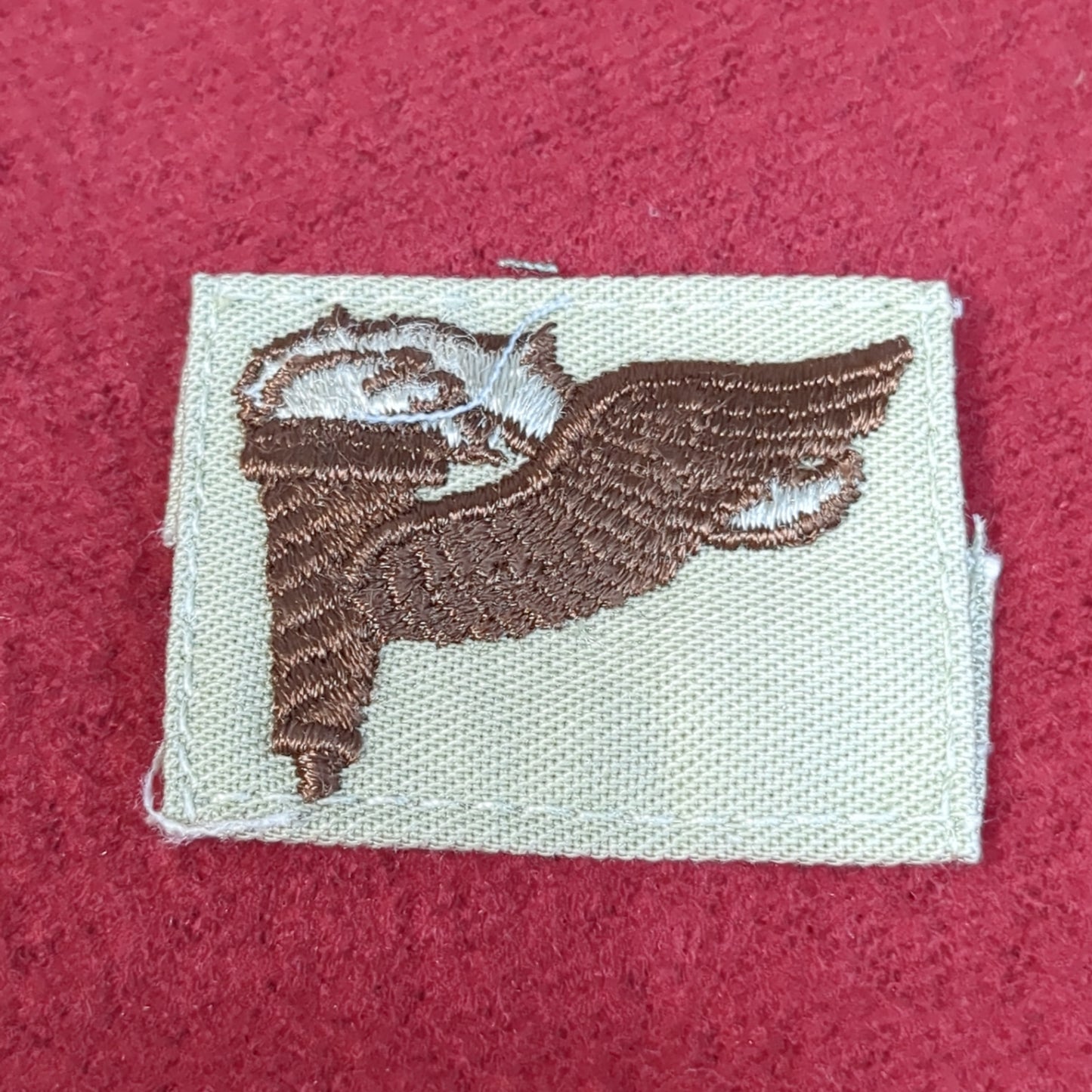 NOS US Army Pathfinder Sew on Patch Desert DCU Camouflage (DP4-LB)