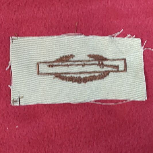 NOS US Army CIB Combat Infantry Badge Sew on Patch Desert DCU Camouflage (WSA06-LC)