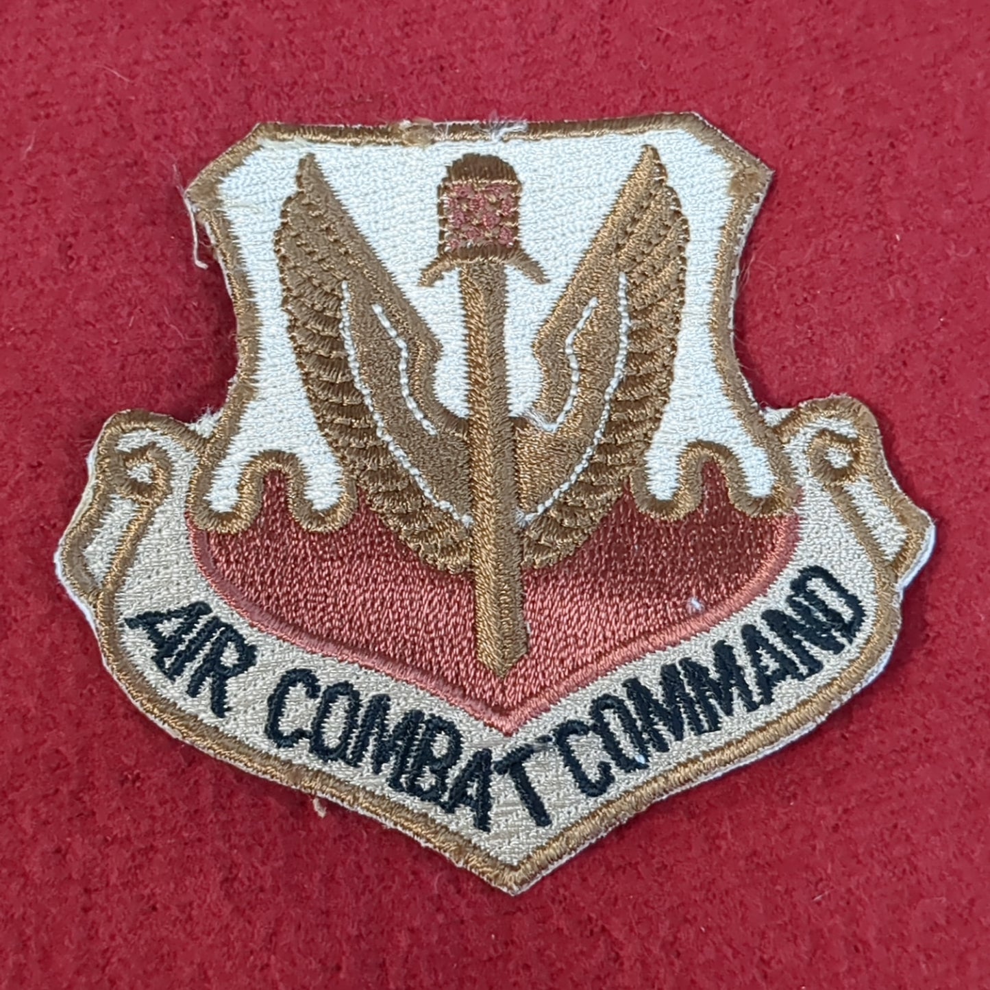 NOS US Army Air Combat Command Sew on Patch Desert DCU Camouflage (WSA06-TC)