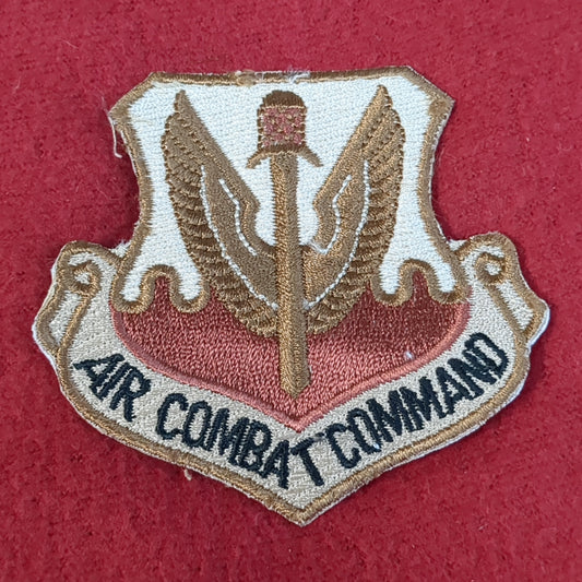NOS US Army Air Combat Command Sew on Patch Desert DCU Camouflage (WSA06-TC)