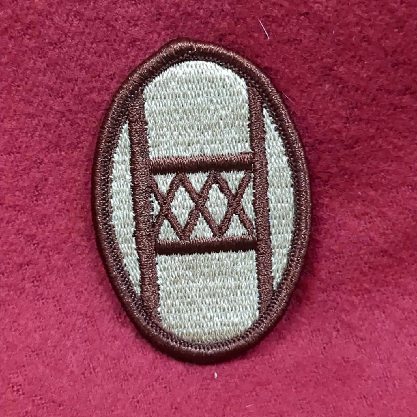 NOS US Army 30th Infantry Division Patch Sew on Patch Desert DCU Camouflage (WSA07-ED)
