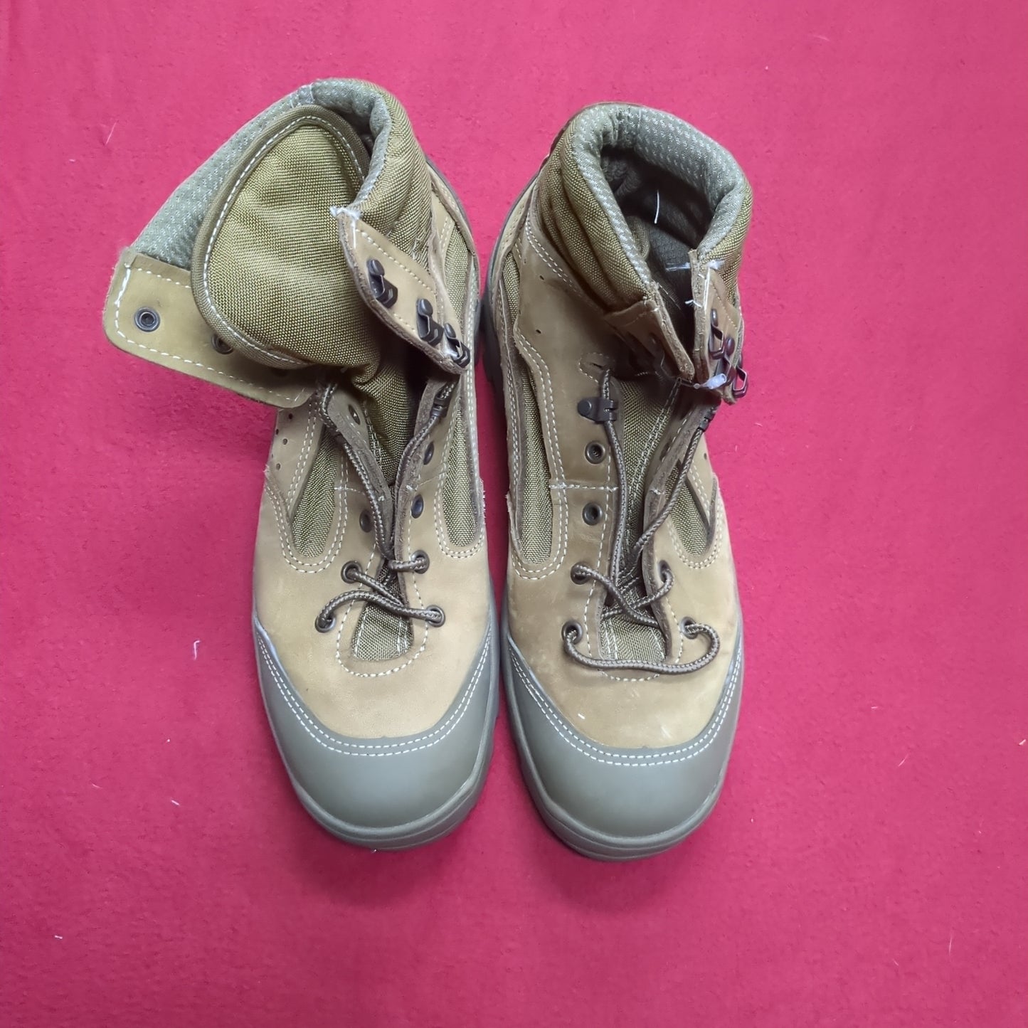 US Army Bates 9 R E03612C Deployment Mountain Combat Boots Excellent Condition (cb01-MAR42)