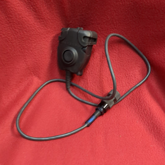 US Army 3M PELTOR Push to Talk PTT FL5601 Good Condition (fc03-MAR91)