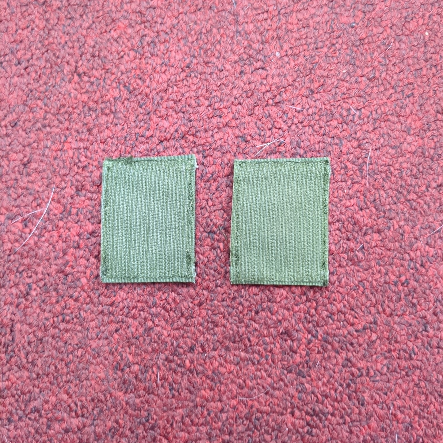 SET of US Army CW3 CHIEF WARRANT OFFICER 3 WO3 Rank Hook Loop OD Subdued Woodland BDU (bu02-wo7)