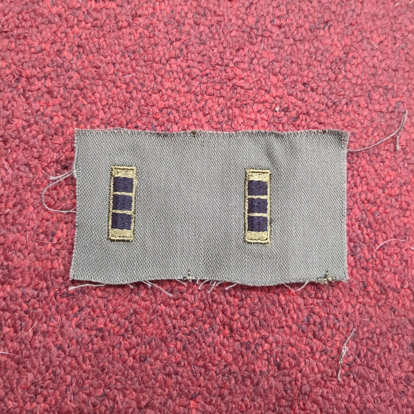 SET of US Army CW3 CHIEF WARRANT OFFICER 3 WO3 Rank Sew On OD Subdued Woodland BDU (bu02-wo2)